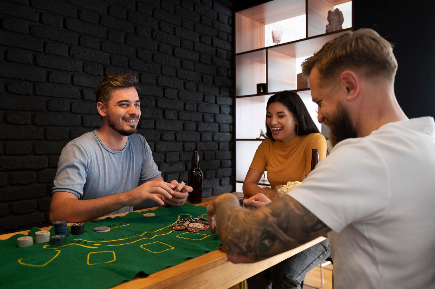 Casino gaming room